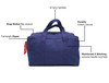 Tactical Parachute Cargo Bag Heavy Duty Canvas Carry Duffle Simple Solid Spacious Gear Bag