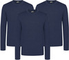 Army Universe Lightweight Breathable Long Sleeve T-Shirt 3 Pack, 100% Polyester Moisture Wicking Athletic Tee Shirt