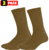 Athletic Crew Socks US Made Physical Training PT Hiking Military Work Outdoor, 3 Pack