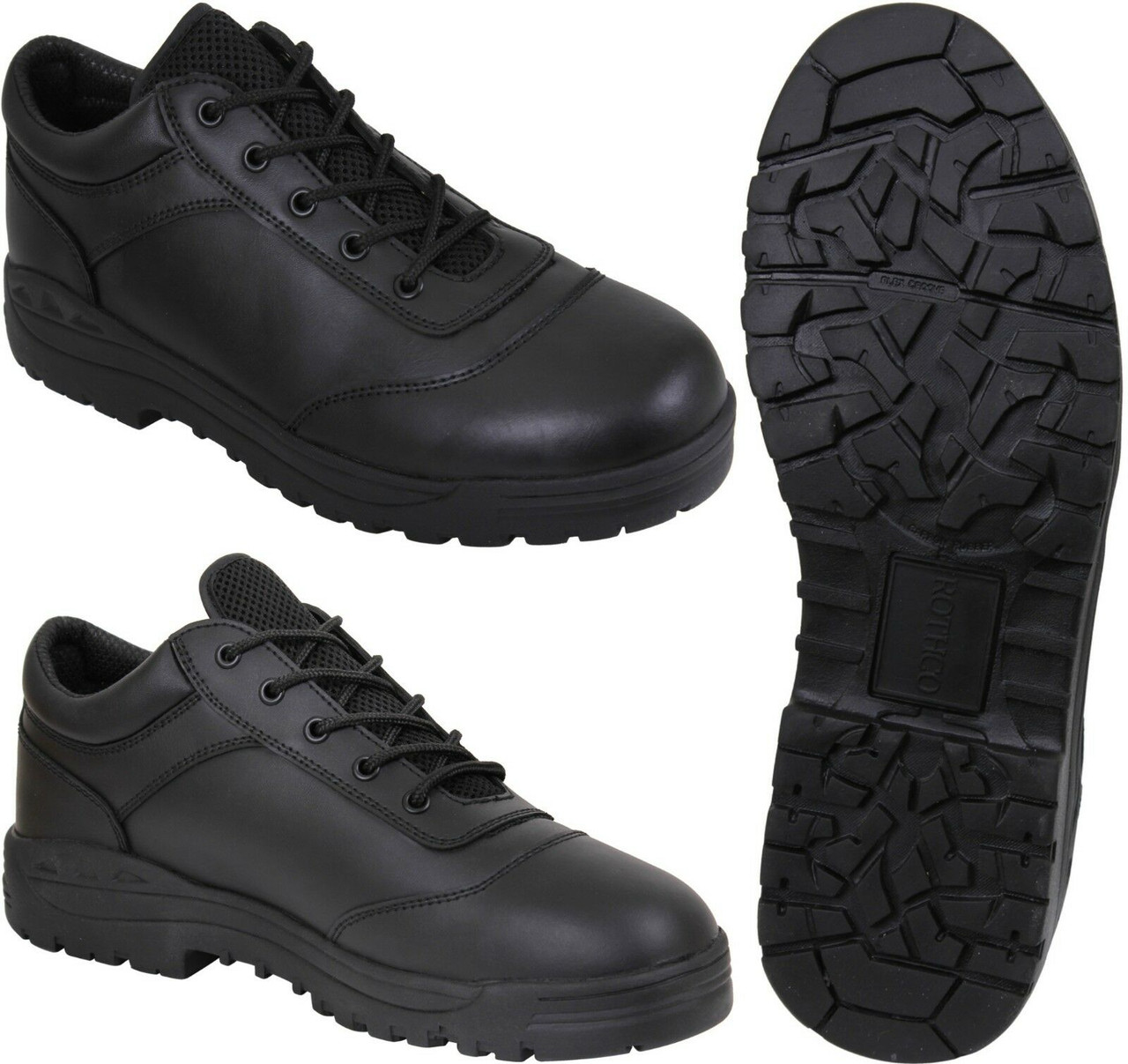 Rothco Military Uniform Oxford With Work Soles - Black