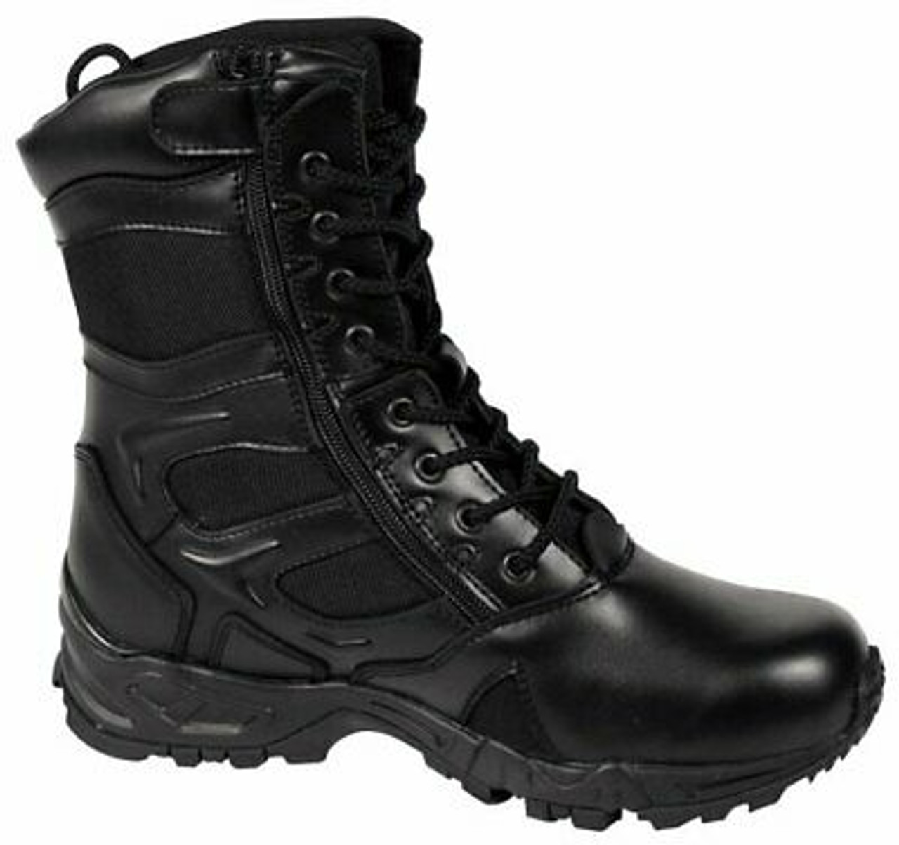 high top combat boots