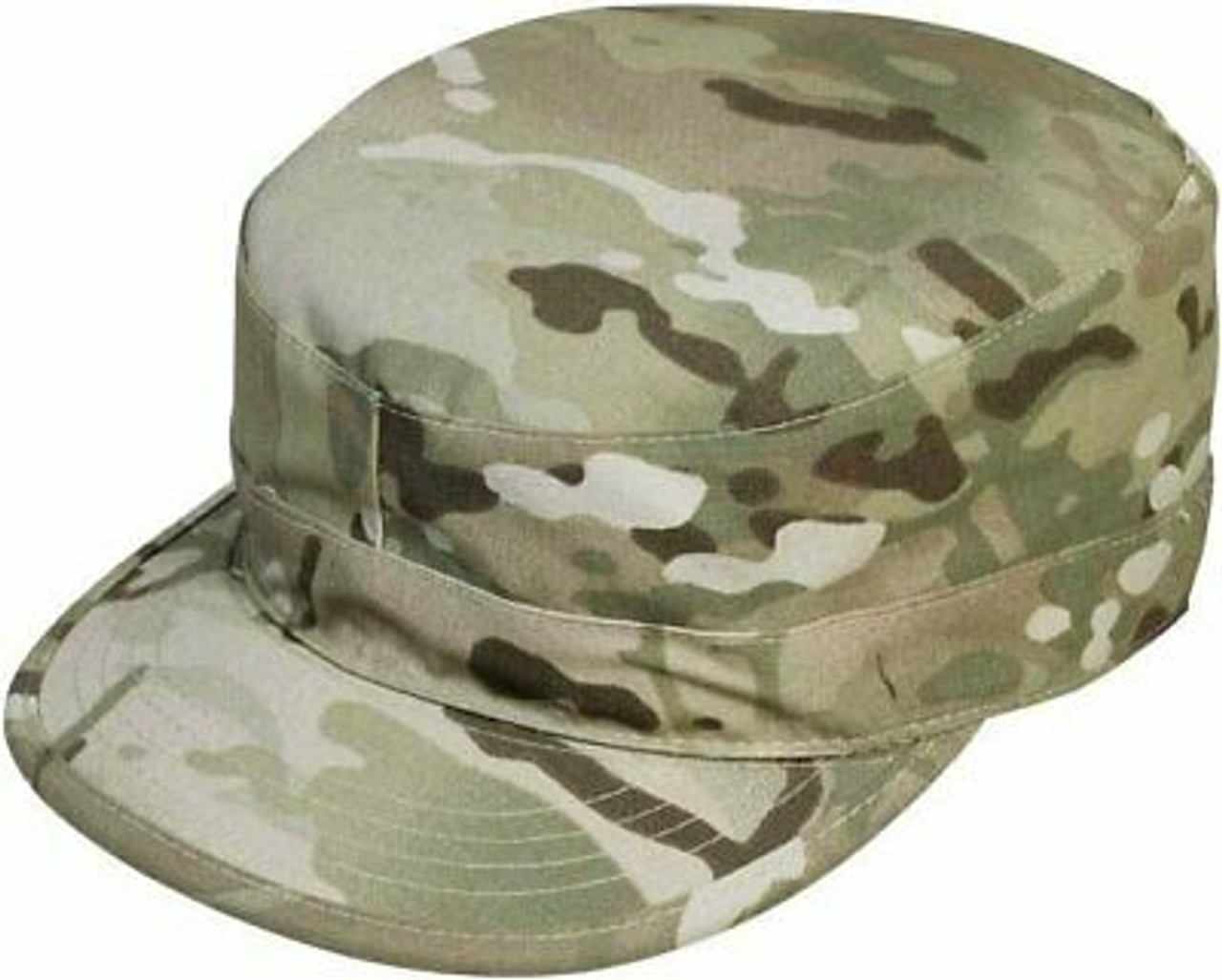 MultiCam Ripstop Uniform Fatigue Cap Map Pocket Military BDU Hat