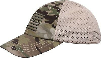 MultiCam Mesh Back Operator Cap with US 