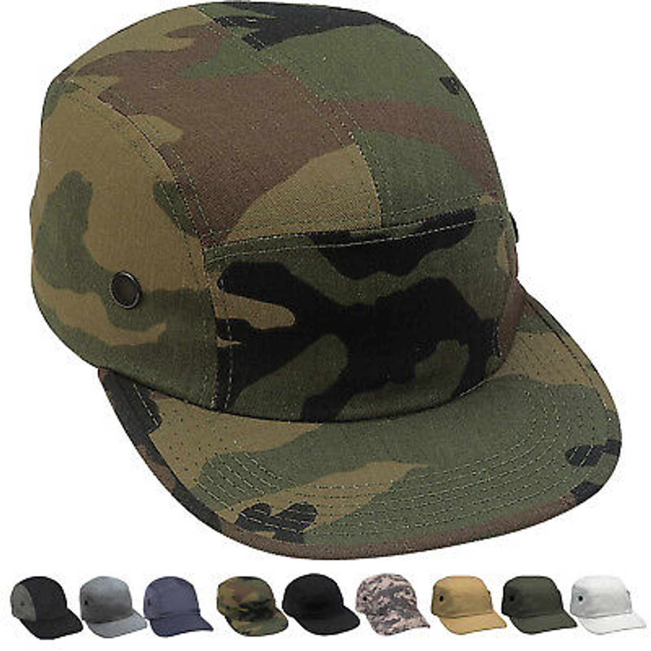 Urban Street Cap, Engineer Hat Adjustable Work Duty Army Military Tactical  Camo