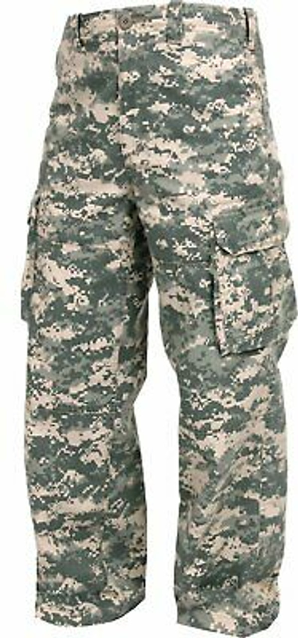 Kids ACU Digital Camouflage Vintage Paratrooper Fatigue Pants