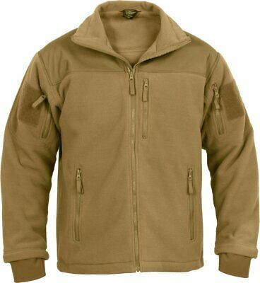 army tan fleece jacket