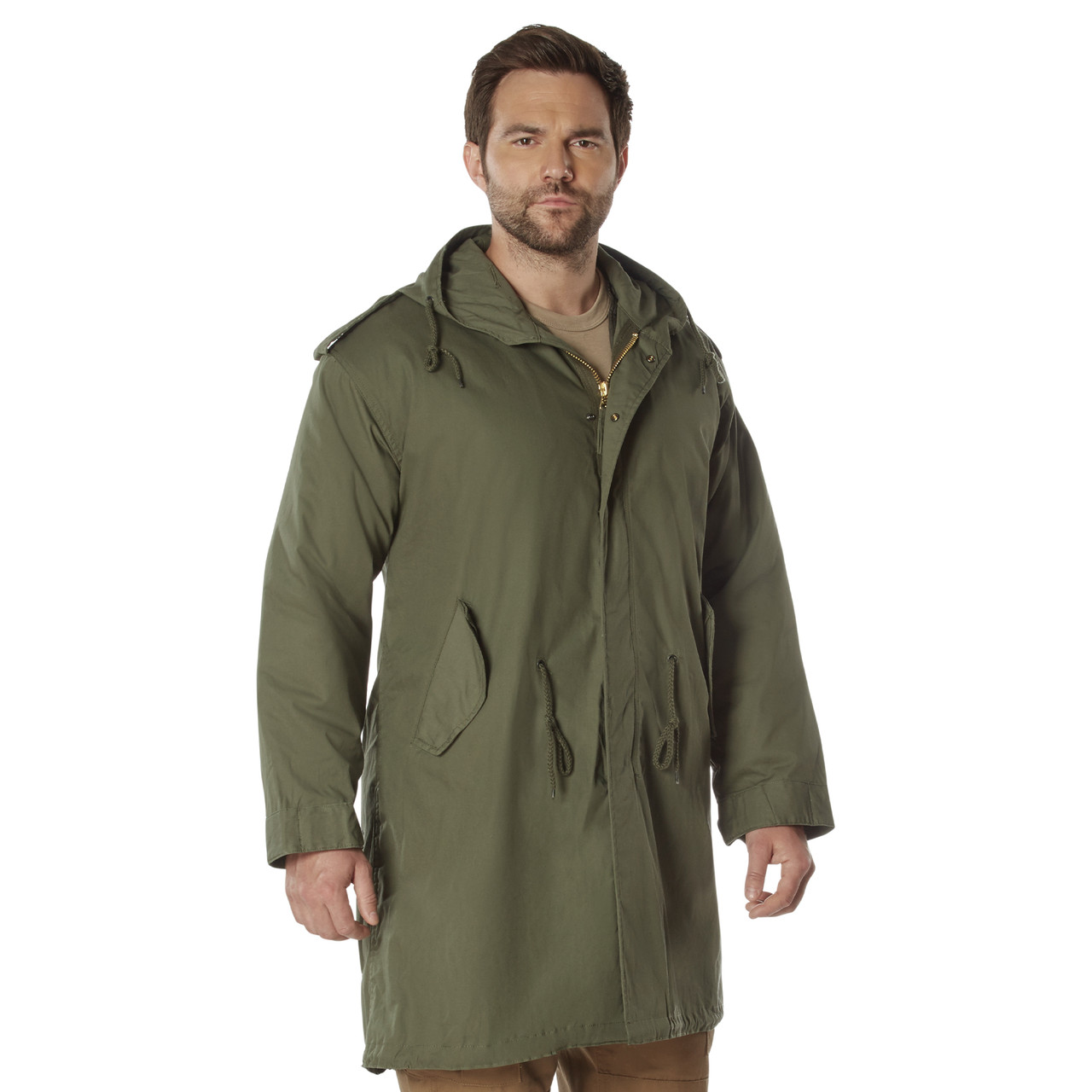 Military M-51 Fishtail Parka Hooded Army Field Winter Jacket