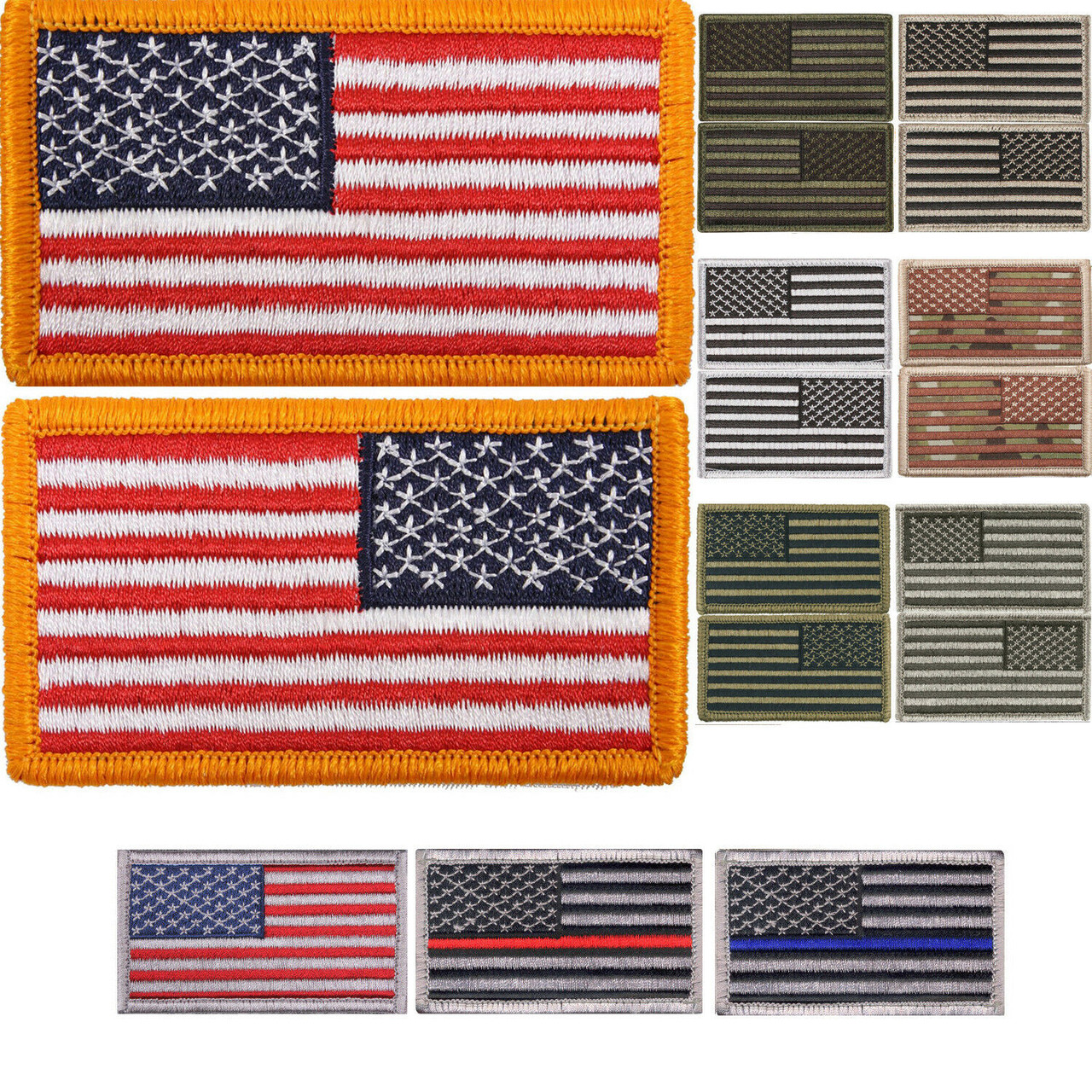 Patch Militaire US Army – Drapeau Minnesota MN – Accroche Tactile