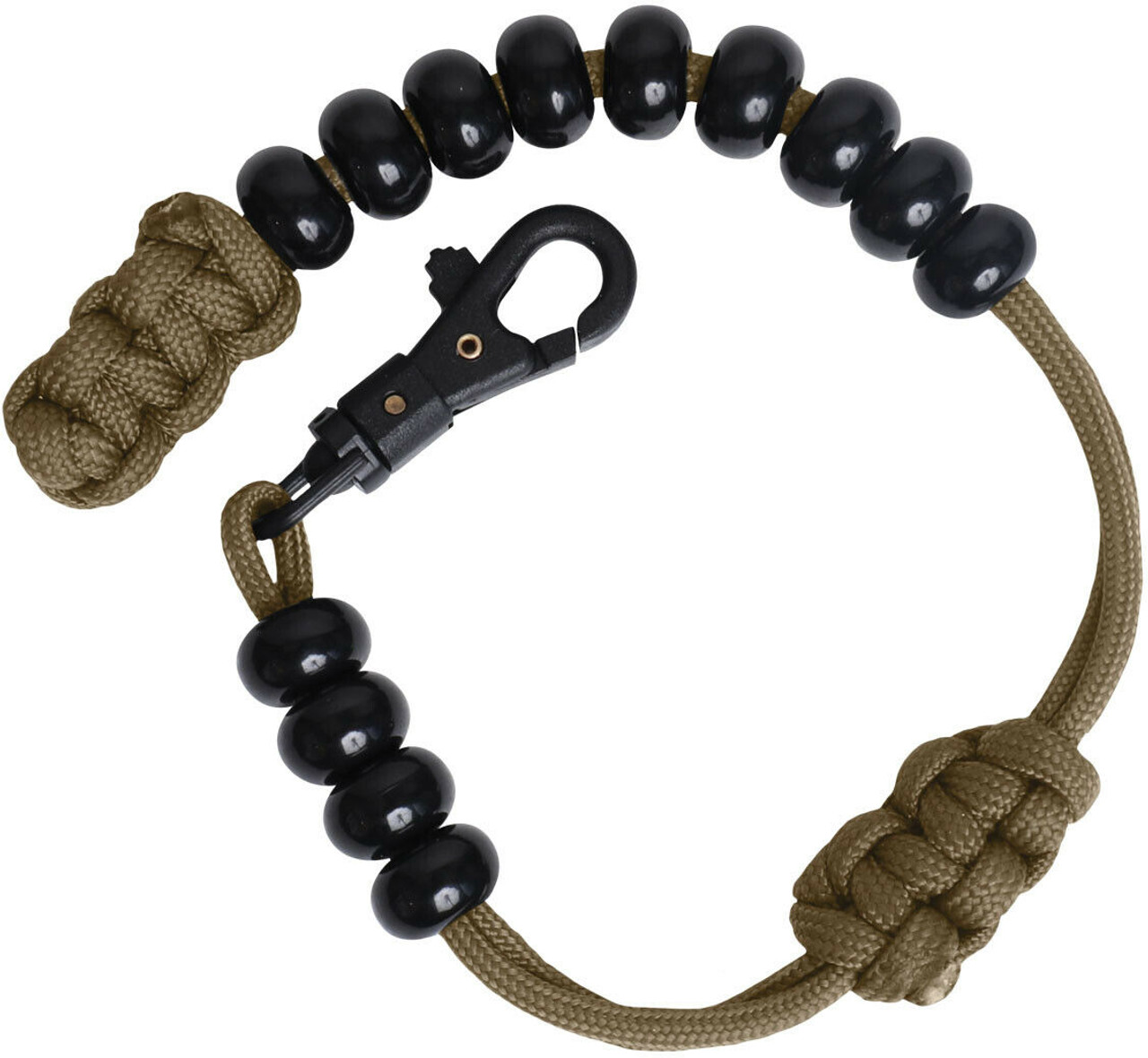 Coyote Tactical Paracord Pace Counter Beads Bracelet for