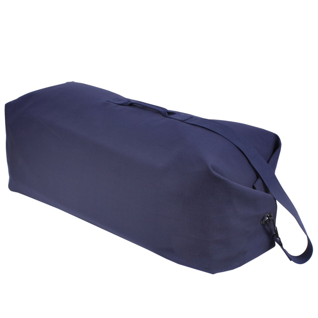 Blue Military Canvas Duffel Bag 32x18 - Army Cargo Style Carryall for