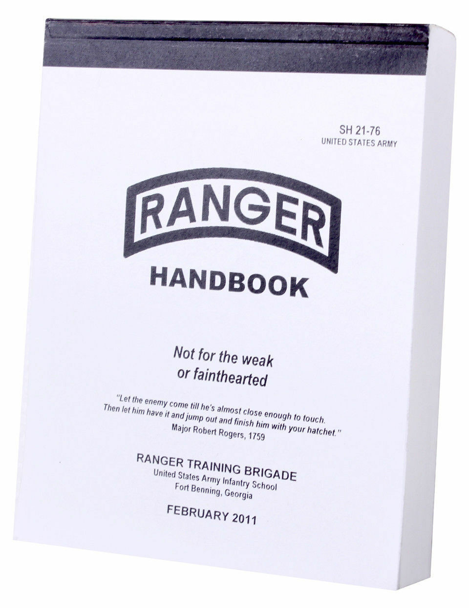 Official US Ranger Handbook Army Book Military Training Manual Guide SH ...