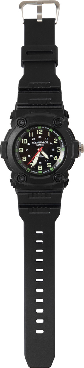 Amazon.com: Aqua Force 26-008 45mm Multi Function Digital Quartz Watch,  Black : Clothing, Shoes & Jewelry