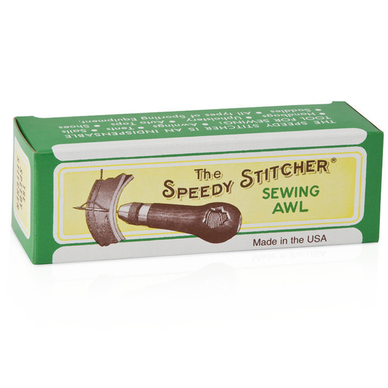 The Speedy Stitcher Sewing Awl Kit with Threads and Needles