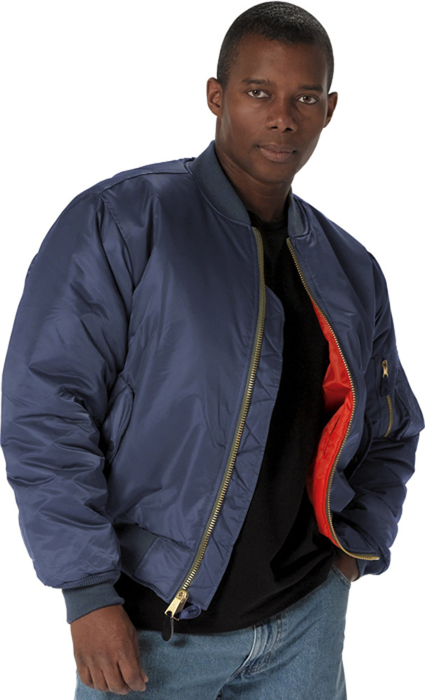 Bomber Flight Jacket Military Air Force MA-1 Coat MA1 Reversible