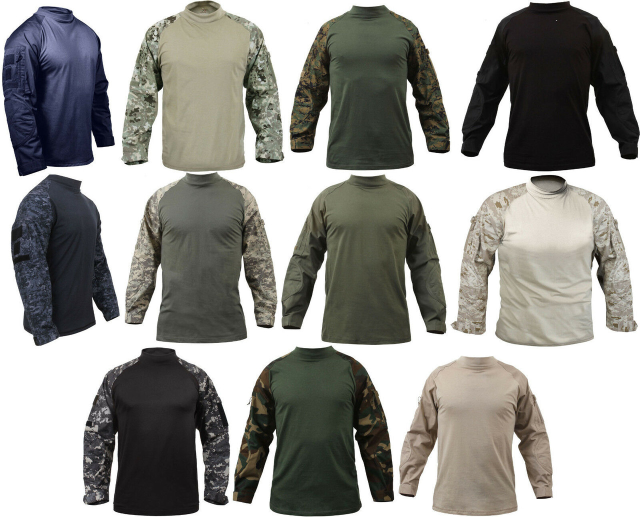 Tactical Combat Shirt Lightweight Military Uniform Heat Resistant Outdoor