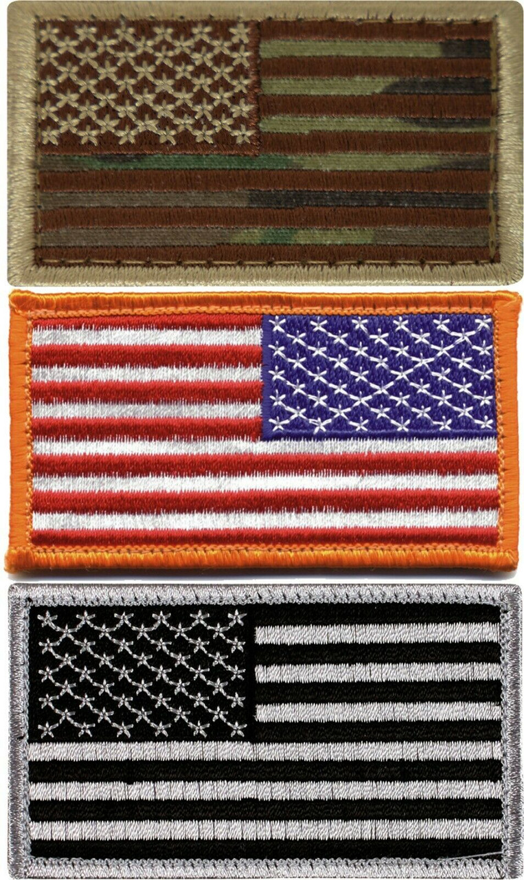 United States American US Flag Patch Mini