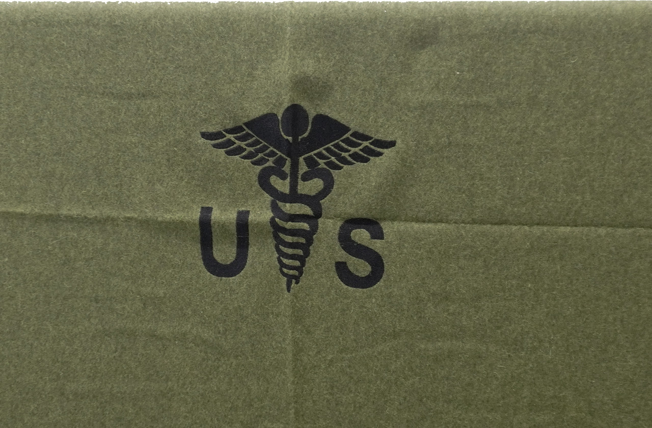 U.S. Military Medical Wool Blanket 64