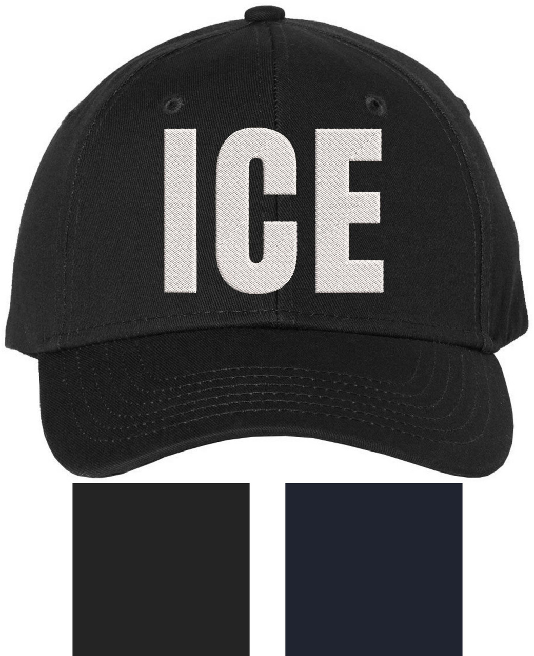 ICE Embroidered Baseball Cap | Immigration & Custom Enforcement Hat for ...