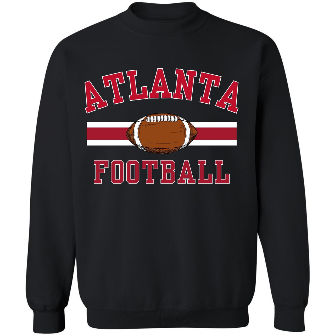 National Football US City League Teams Crewneck Sweatshirt | USA