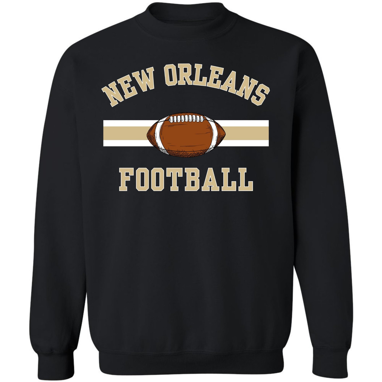 National Football US City League Teams Crewneck Sweatshirt | USA
