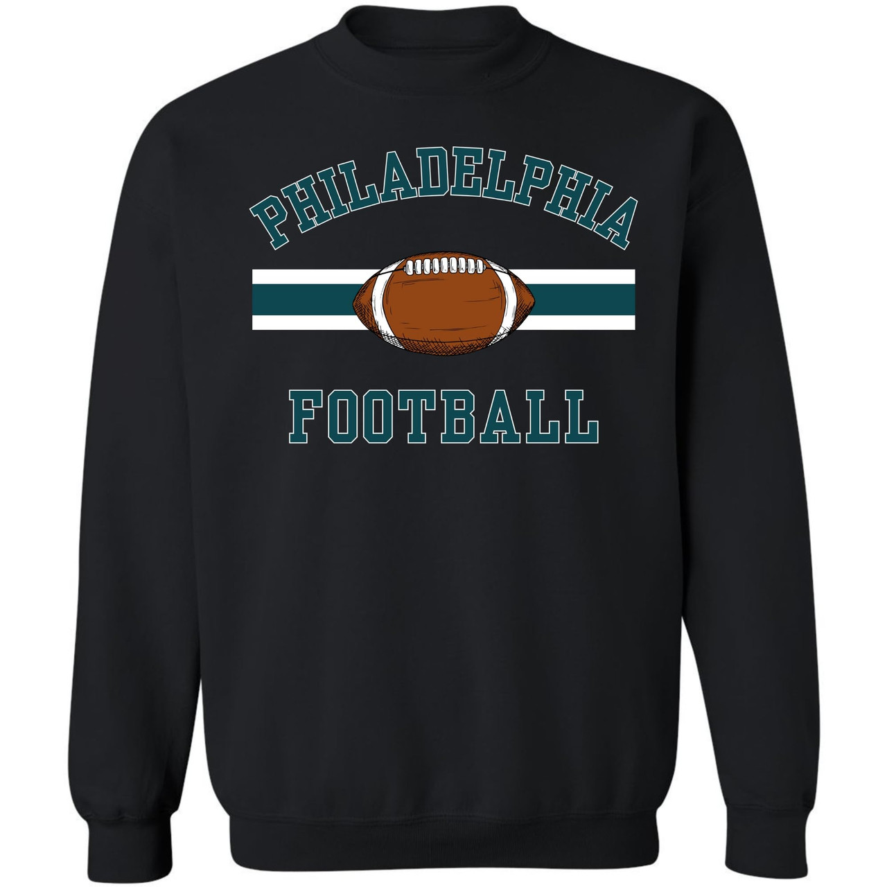 National Football US City League Teams Crewneck Sweatshirt | USA