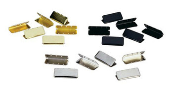 Web Belt Tip Ends for Web Belts (100 Pack) Web Belt Tip Ends for Web Belts (100 Pack)