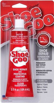 Shoe Goo Shoe Repair 3.7 oz. 2-Pack (1 Clear, 1 Black)