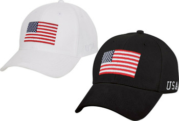 US Flag Low Profile Cap USA Pride Support Hat US Games Adjustable Hat Head Cap