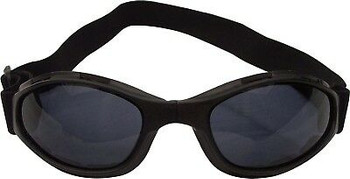 Black Collapsible Tactical Goggles