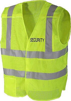 Safety Green High Visibility Reflective 5 Point Breakaway Security Safety Vest Safety Green High Visibility Reflective 5 Point Breakaway Security Safety Vest