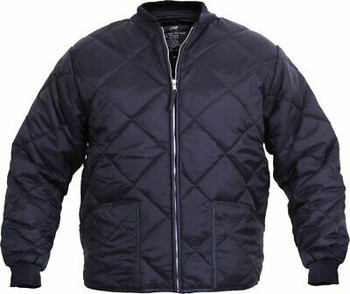 Mens Navy Blue Quilted Nylon Diamond Jacket Water Resistant High Quality Fashion Mens Navy Blue Quilted Nylon Diamond Jacket Water Resistant High Quality Fashion