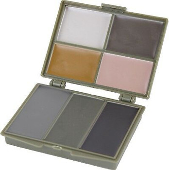 Seven Color Camouflage Mineral Oil Face Paint Case Seven Color Camouflage Mineral Oil Face Paint Case