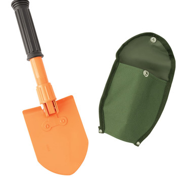 Orange Mini Pick & Shovel with Cover