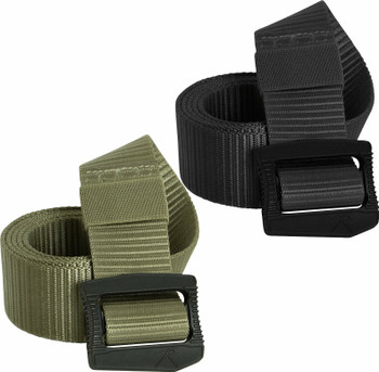 Tactical Deluxe BDU Belt Deluxe Nylon Airport Friendly Plastic Belt Buckle