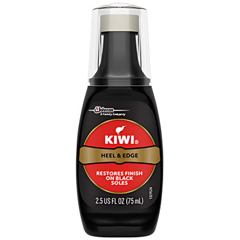 KIWI Black Leather Heel & Sole Edge Color Renew Shoe Cleaning Polish (10107)
