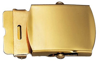 Solid Brass Military Web Belt Buckle 1.25" Solid Brass Military Web Belt Buckle 1.25"