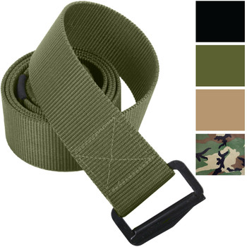 Army Universe Black Multi Pocket Lightweight Adjustable Belt with Quick  Release Buckle