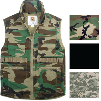 Kids Camo Ranger Vest Multi Pocket Military Tactical Army Hiking Fishing Travel Kids Camo Ranger Vest Multi Pocket Military Tactical Army Hiking Fishing Travel