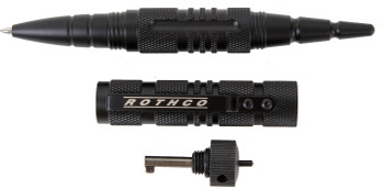 Black Tactical Pen 6" Metal Glass Breaker, Handcuff Key, Emergency Self Defense Black Tactical Pen 6" Metal Glass Breaker, Handcuff Key, Emergency Self Defense