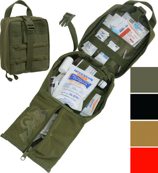 Tactical Breakaway Pouch MOLLE Emergency Medical Kit Tri Fold First Aid Case Tactical Breakaway Pouch MOLLE Emergency Medical Kit Tri Fold First Aid Case