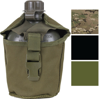 US Made 1 Quart Canteen & Cover GI MOLLE Tactical Military Army Camping Travel US Made 1 Quart Canteen & Cover GI MOLLE Tactical Military Army Camping Travel