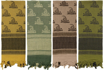 Gadsden Snake Shemagh Heavyweight Arab Desert Tactical Army Keffiyeh Scarf Gadsden Snake Shemagh Heavyweight Arab Desert Tactical Army Keffiyeh Scarf