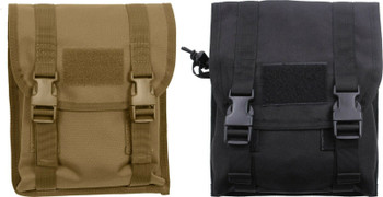 MOLLE Utility Pouch Magazine Pouch Double Buckle Large 8" x 8"