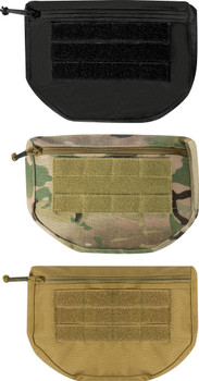Plate Carrier Front MOLLE Pouch with Hook And Loop Fastening System