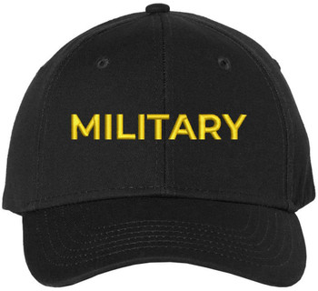 Military Embroidered Baseball Cap | Text USA Army Military Professionals United States Hat | Structured