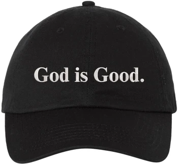 God Is Good Embroidered Dad Hat Christian Faith Baseball Cap Inspirational Religious Hat