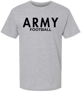 Army Football T-Shirt | U.S. Military Academy West Point Sports Team Fan PT Physical Training Short Sleeve Tee Shirt