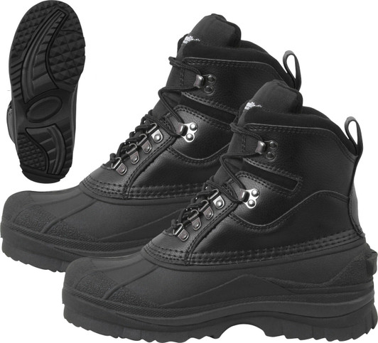 Black Thermoblock Extreme Cold Weather Snow Boots Hiking Trek Expedition Venturer Boots