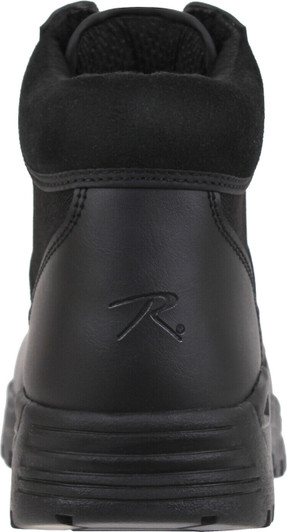 Black Forced Entry Tactical Mid Top Composite Toe Boots 6" Slip Resistant