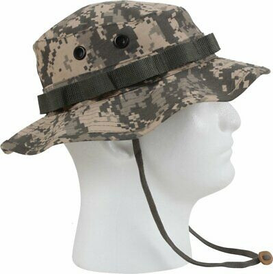 ACU Digital Camouflage Military Wide Brim Fishing Hunting Boonie Hat